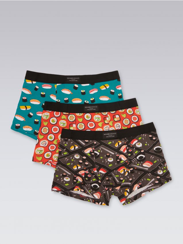 MEN`S BOXER SHORTS MULTI - многоцветен - 3461I-MLC - HOUSE