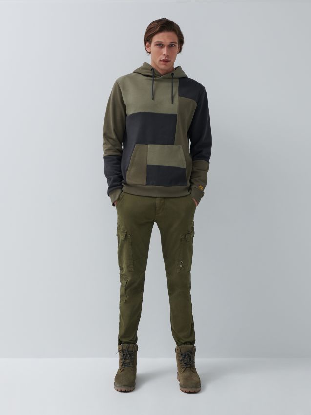 Cargo-taskutega jogger-püksid - khaki - 3509I-87X - HOUSE