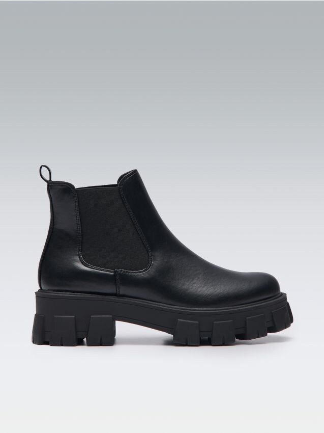 Boys` ankle boots - black - 3653I-99X - HOUSE