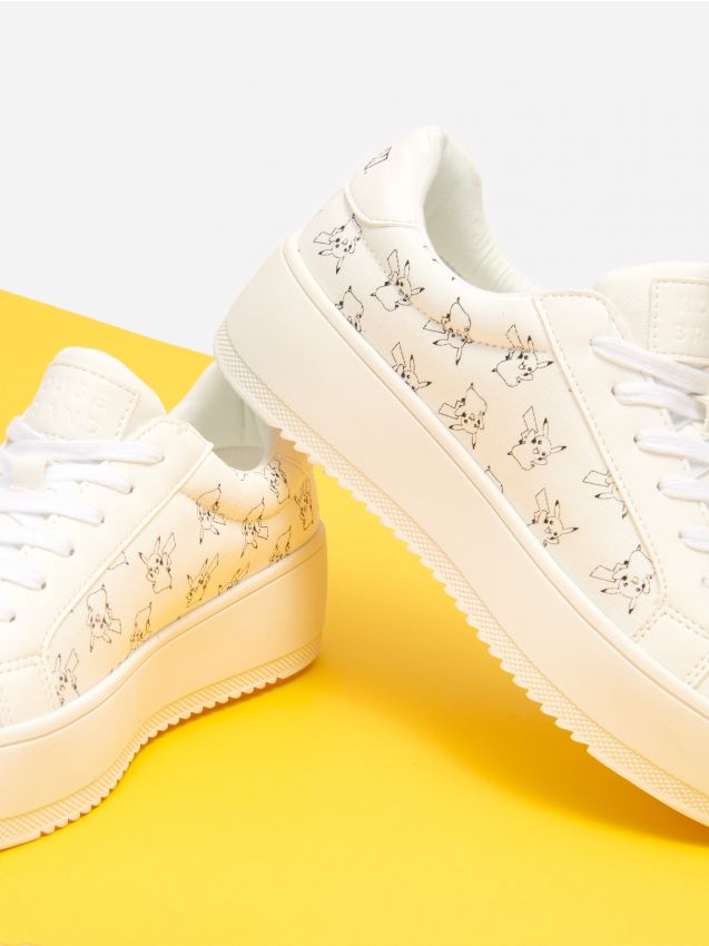LADIES` SNEAKERS - бял - 3657I-00X - HOUSE