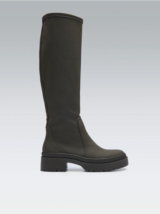 LADIES` BOOTS - khaki - 3670I-87X - HOUSE