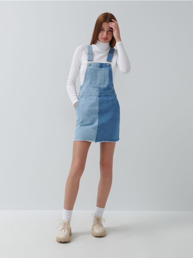 Denimové šaty - blue jeans - 3748K-55J - HOUSE