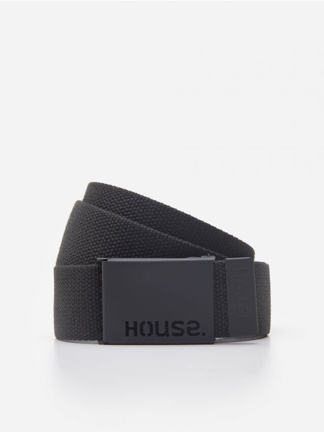 MEN`S BELT - črna - 3766A-99X - HOUSE
