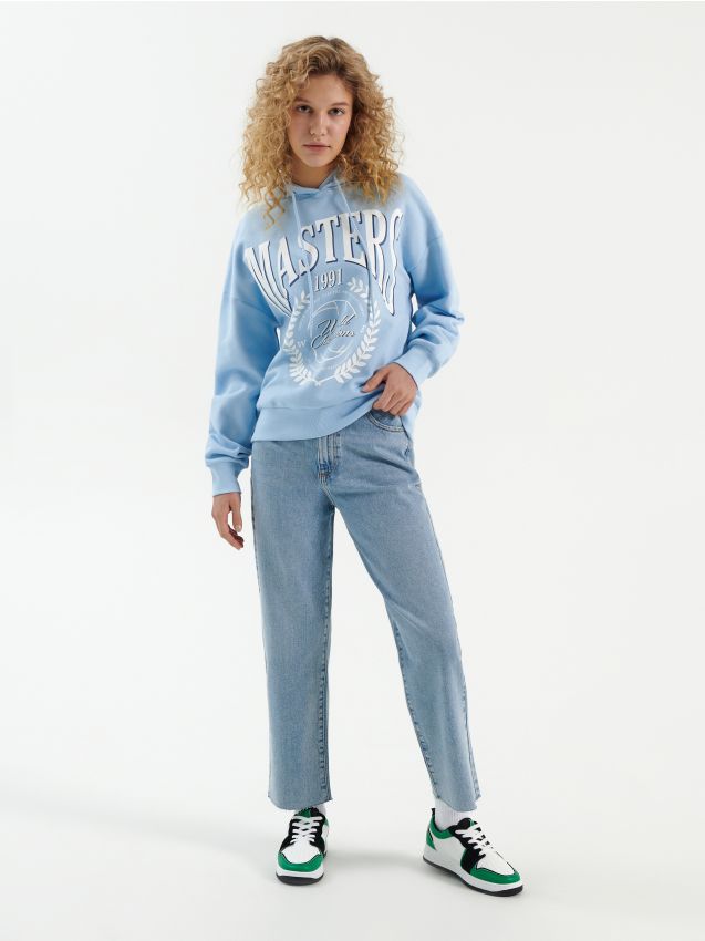 Джинси straight - blue jeans - HOUSE