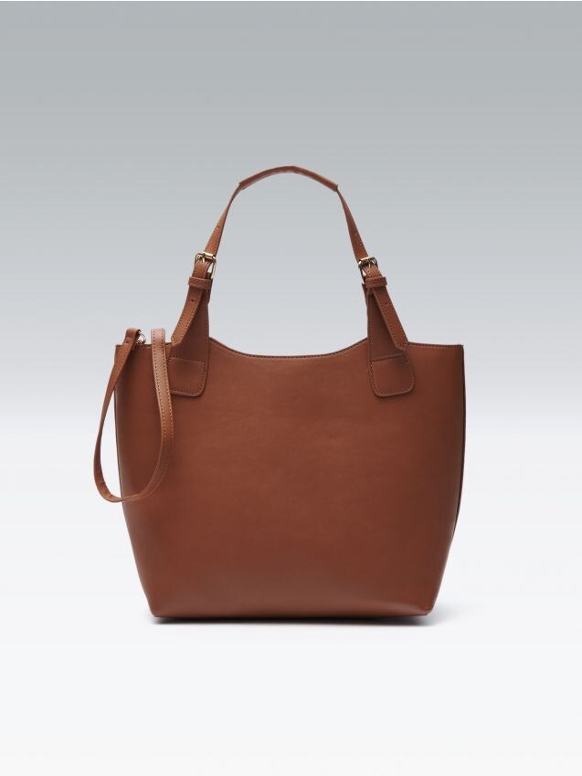 Taška shopper - hnědá - 3889I-88X - HOUSE