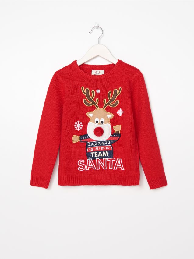 V Neck Sweater House 6456e 01x