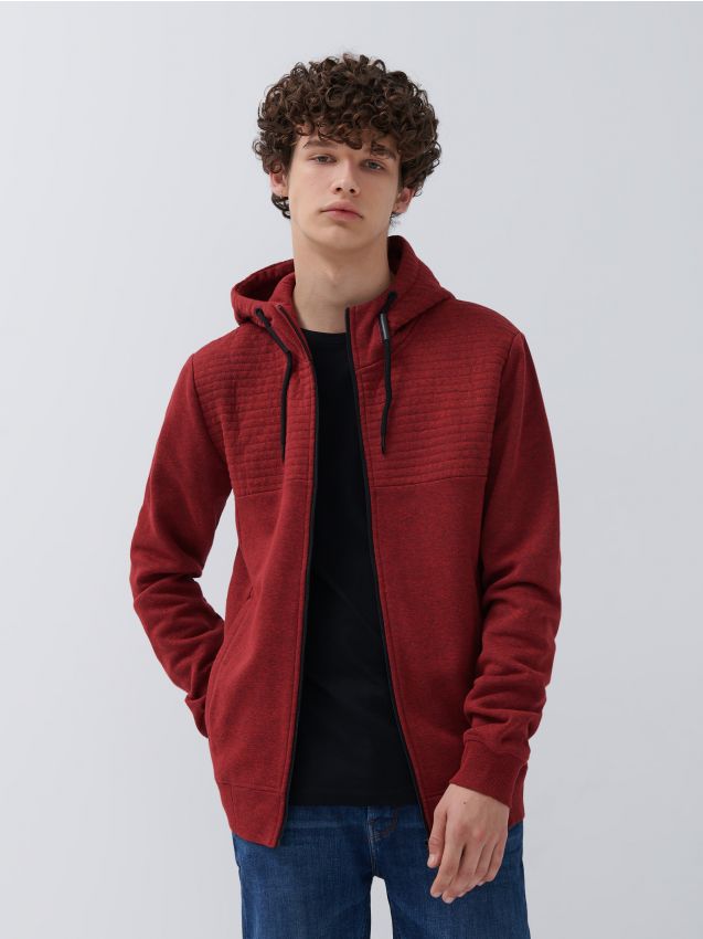 red hoodie uniqlo