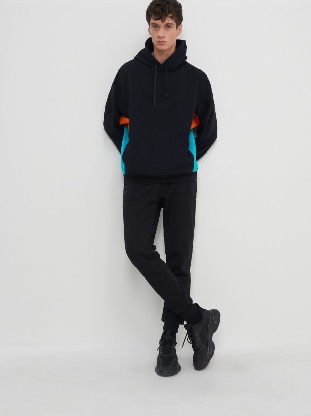 Брюки типа jogger - Черный - 4191D-99X - HOUSE