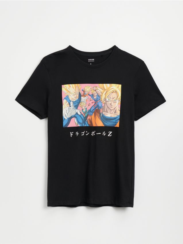MEN`S T-SHIRT - μαυρο - HOUSE