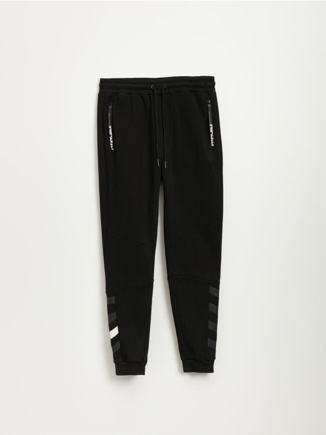 MEN`S TROUSERS - μαυρο - HOUSE