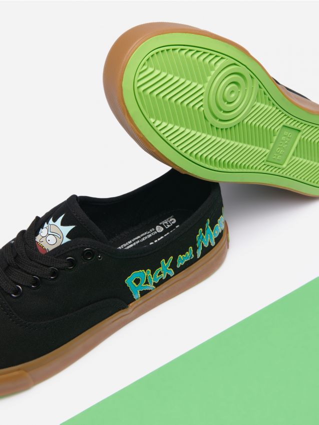 Tornacipő Rick and Morty - fekete - 4440I-99X - HOUSE