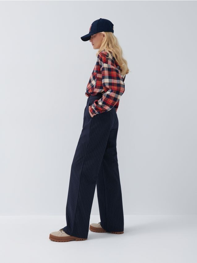 Damen Hose - marineblau - 4545I-59X - HOUSE