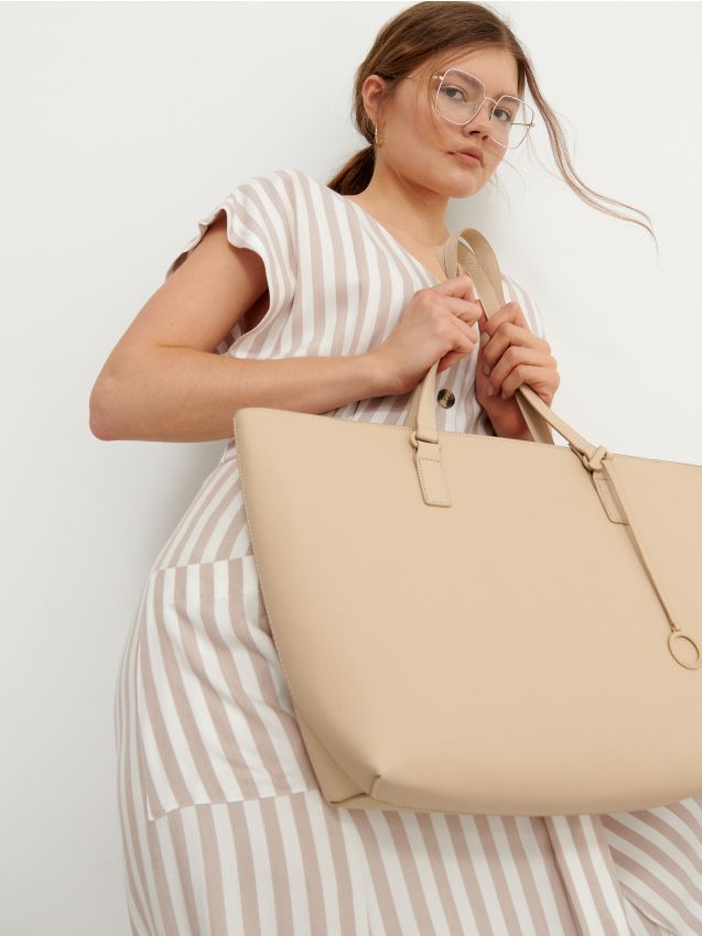 Shopper soma - cream - 4584D-01X - HOUSE