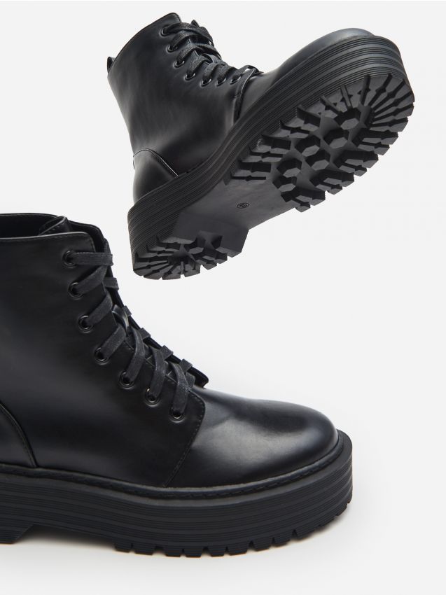 Ladies` ankle boots - black - 4600D-99X - HOUSE