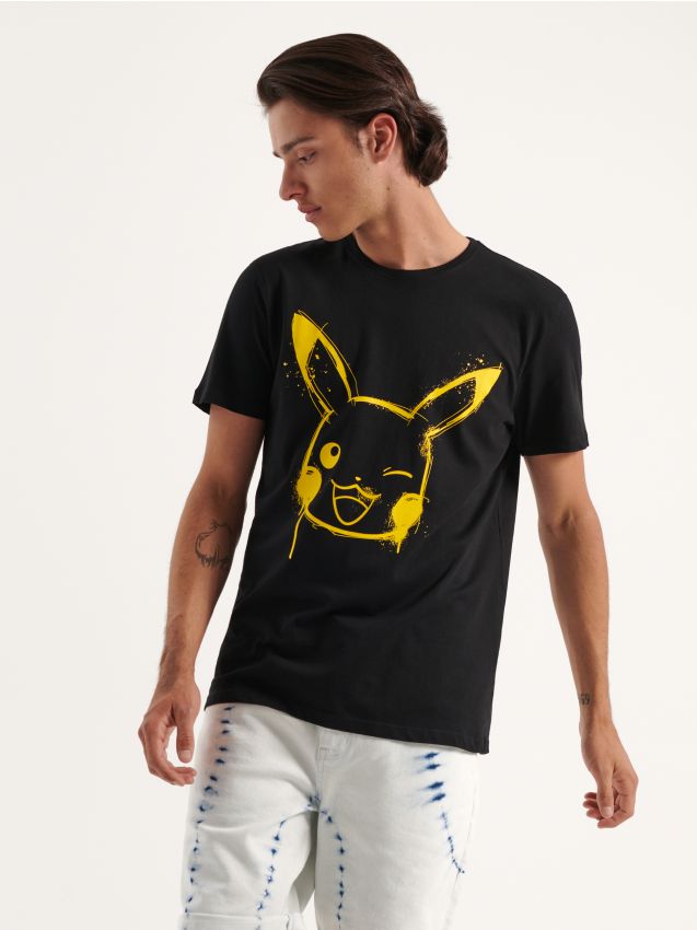 Póló Pokémon - fekete - HOUSE