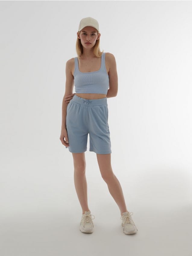 Lühikesed spordipüksid - pale blue - 4842I-05X - HOUSE