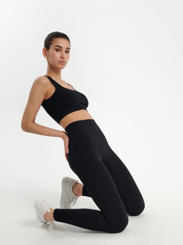 LADIES` TROUSERS - μαυρο - HOUSE