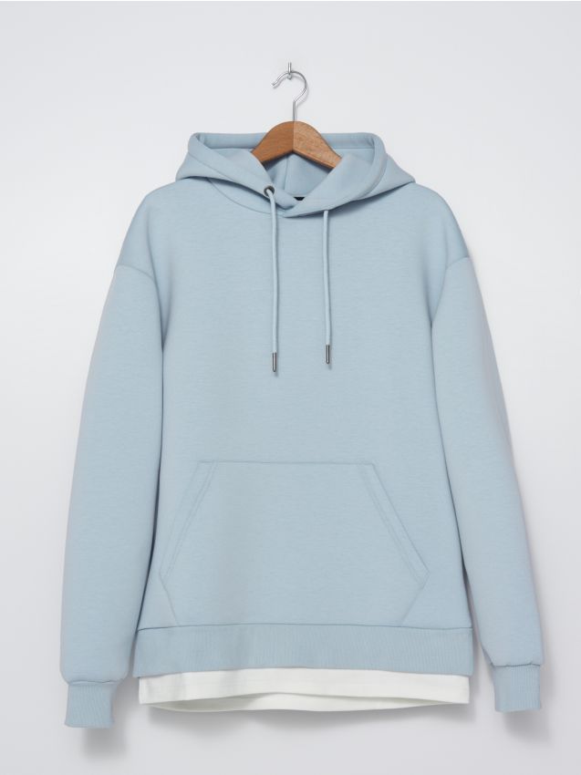 Bluza z kapturem - light blue - 5318E-50X - HOUSE