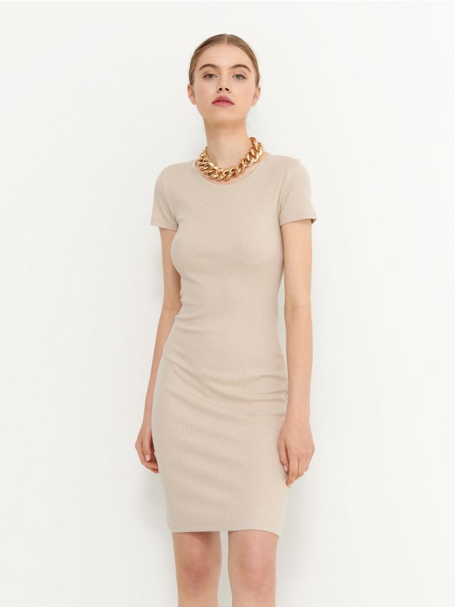 Minikleid - beige - 5410I-08X - HOUSE