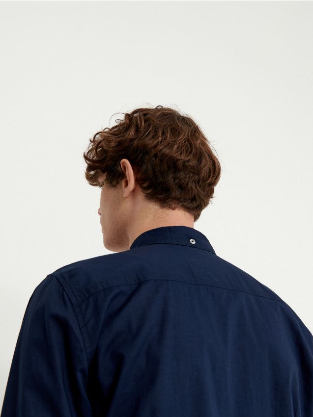 Srajca slim fit - navy - 5429E-59X - HOUSE