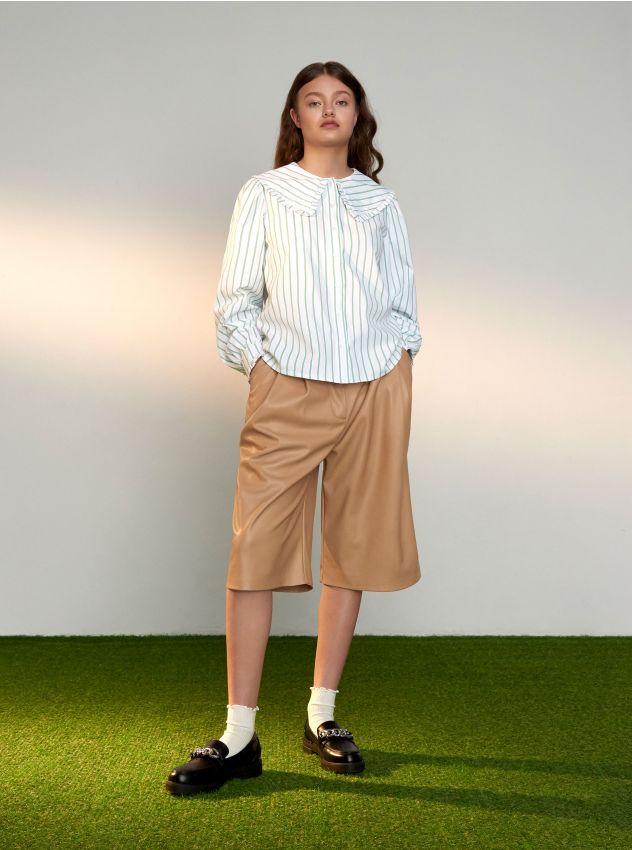 LADIES` TROUSERS - béžová - 5485E-80X - HOUSE