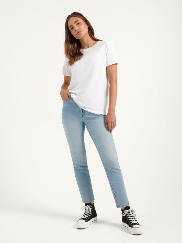 Jeans mom slim fit azzurro - Blu - HOUSE