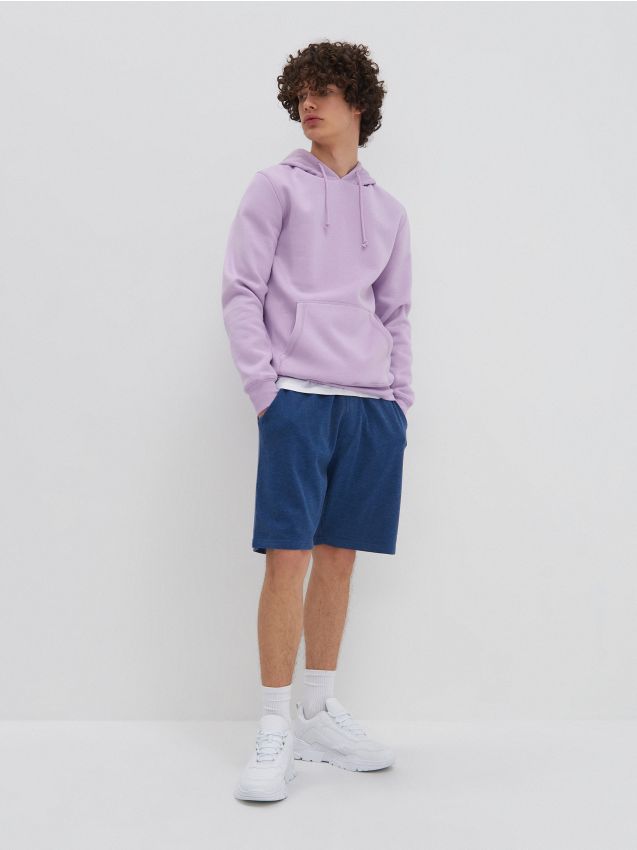 Толстовка с капюшоном Basic - lavender - 5610E-04X - HOUSE