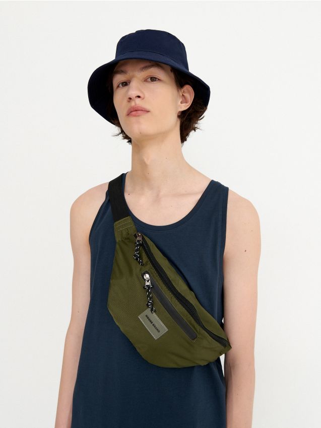 Torbica za okoli pasu - dusty green - 5661D-97X - HOUSE