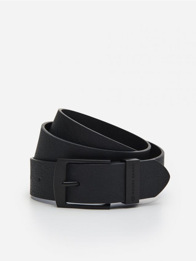 MEN`S BELT - črna - 5674D-99X - HOUSE