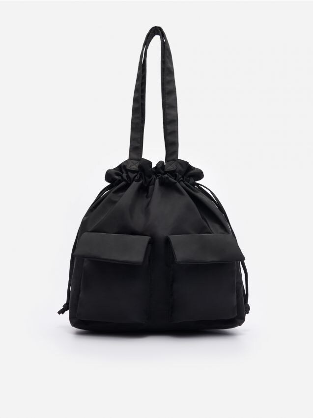 LADIES` BAG - μαυρο - HOUSE