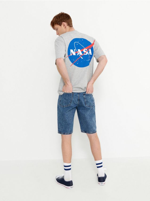 T-ing NASA - mid grey - 5841E-85M - HOUSE