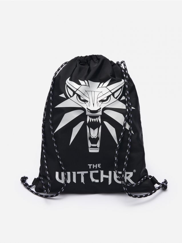Torba s vezicama za pritezanje The Witcher - crno - 6049A-99X - HOUSE