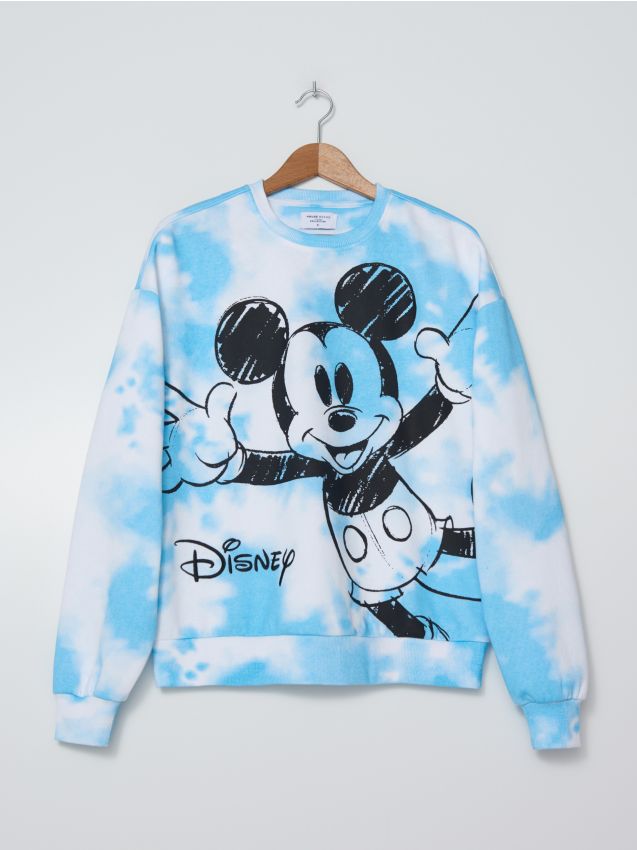 Marškinėliai tie dye Mickey Mouse - pale blue - 6073E-05X - HOUSE