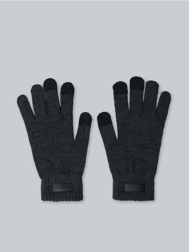 Rękawiczki dotykowe - dark grey - 6187I-90X - HOUSE