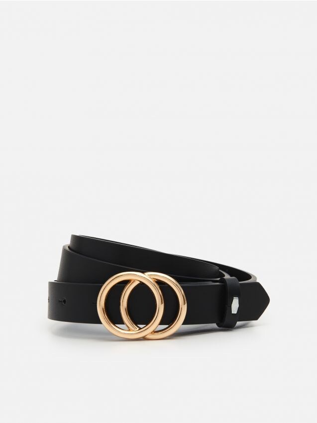 LADIES` BELT - črna - 6260E-99X - HOUSE