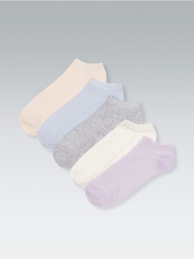 Zokni 5-pack - többszínű - 6292I-MLC - HOUSE