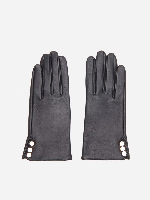 LADIES` GLOVES - crno - 6454A-99X - HOUSE