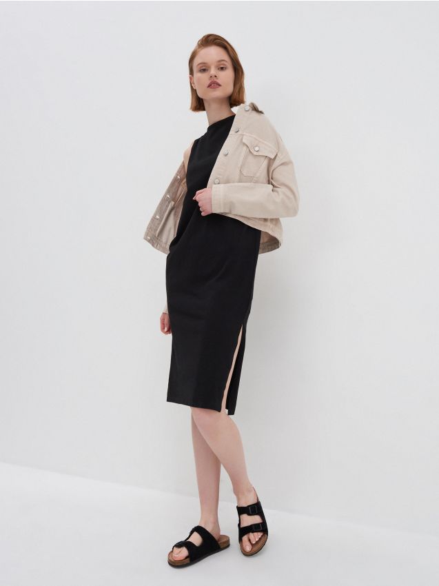 Oversize denim katana - nude - 6659A-02X - HOUSE