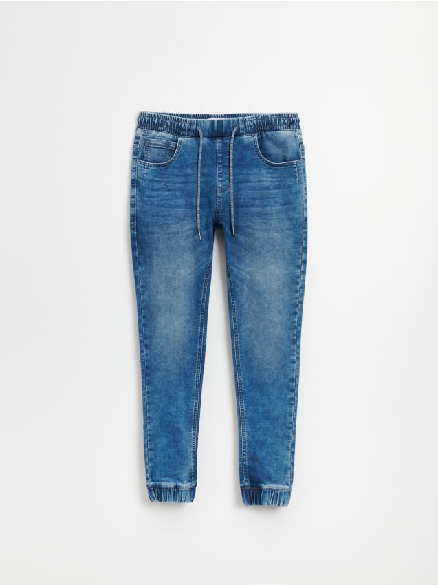 MEN`S JEANS TROUSERS - μπλε τζιν - HOUSE