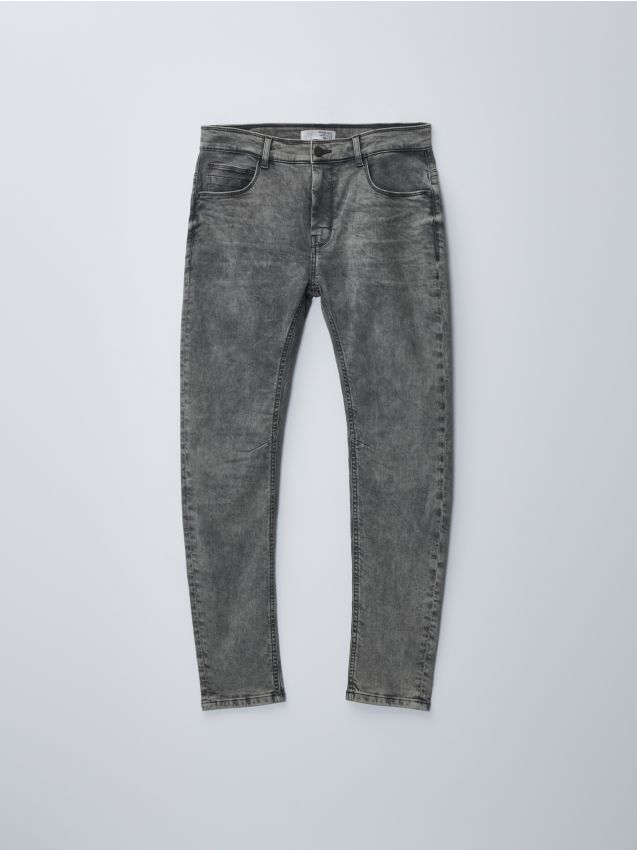 Blugi skinny - gri deschis - 6726K-09J - HOUSE