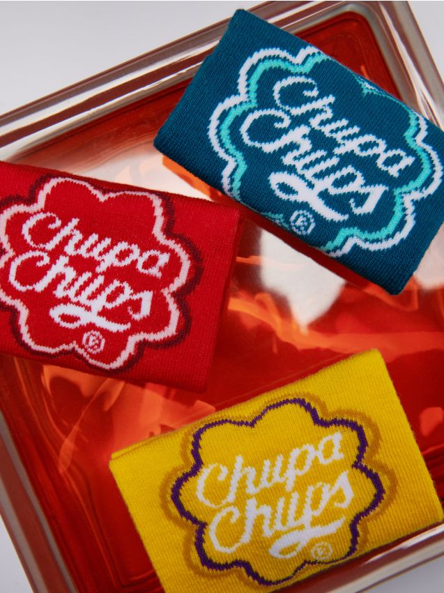 Sada 3 párů ponožek Chupa Chups - vícebarevná - HOUSE