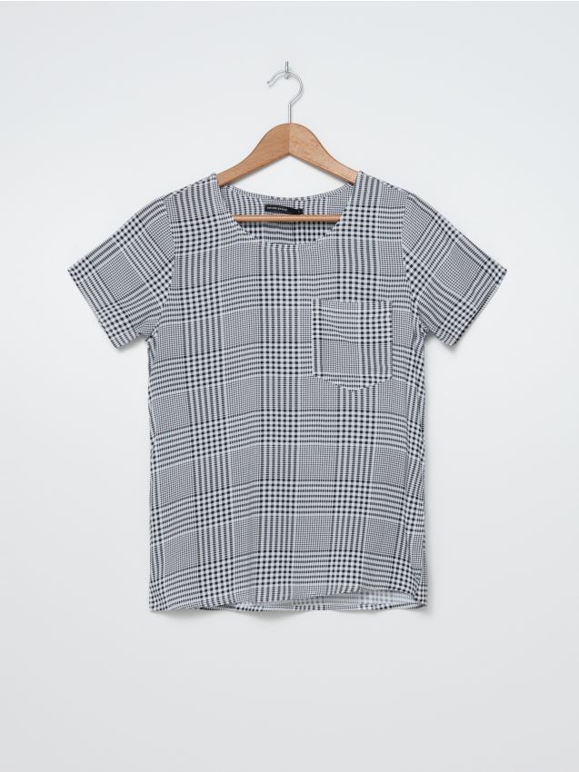 Блузка из вискозы - dark grey - 7173D-90X - HOUSE