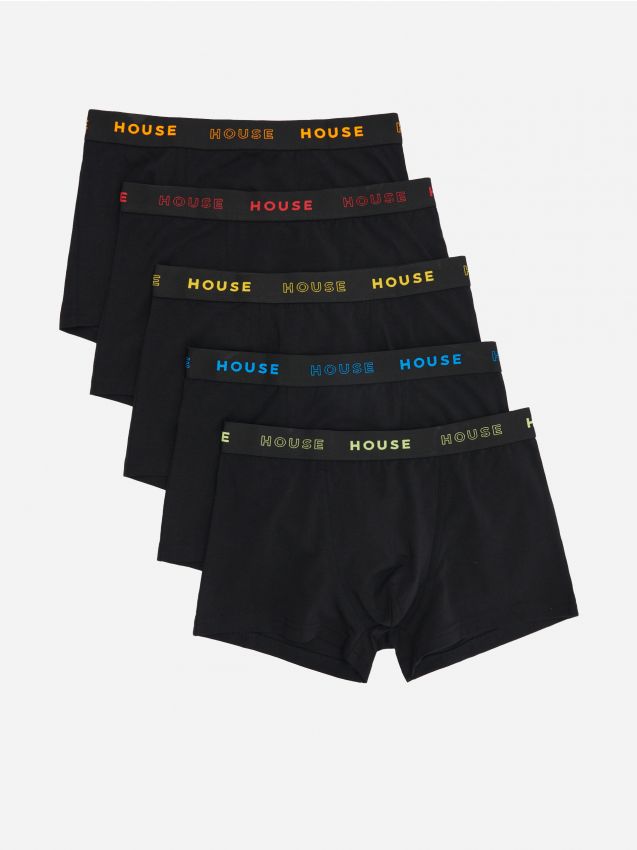 5 darab boxer - többszínű - HOUSE
