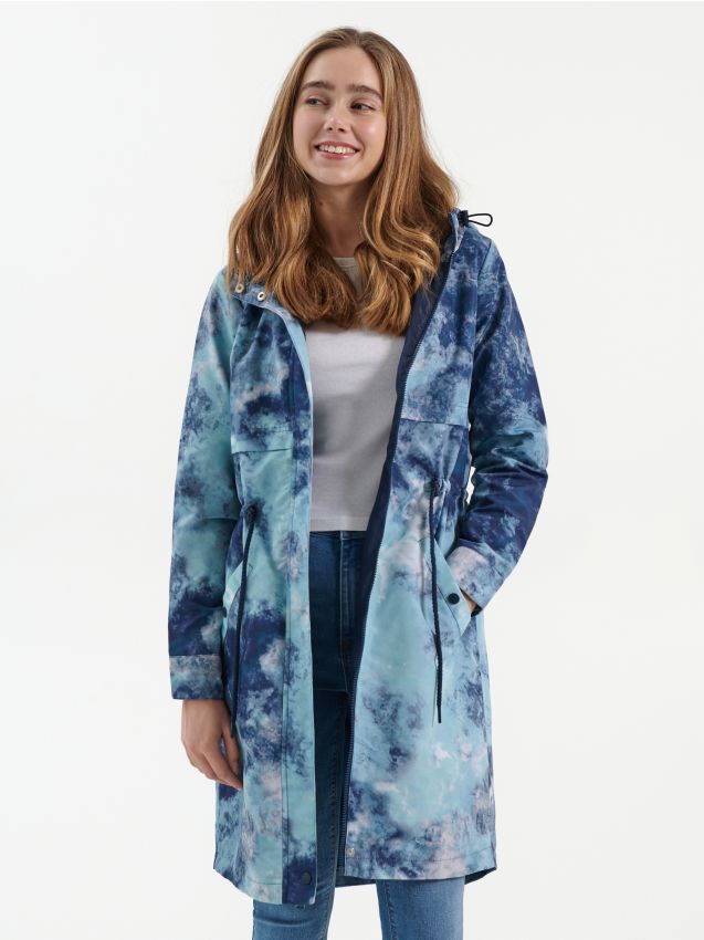 Parka s kapucňou - pale blue - HOUSE