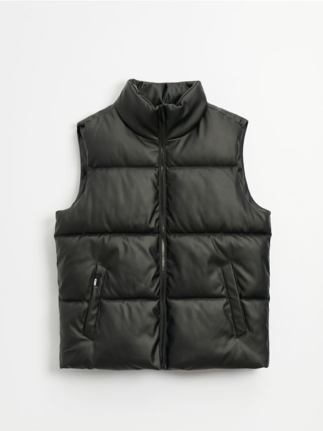 MEN`S OUT VEST - μαυρο - HOUSE