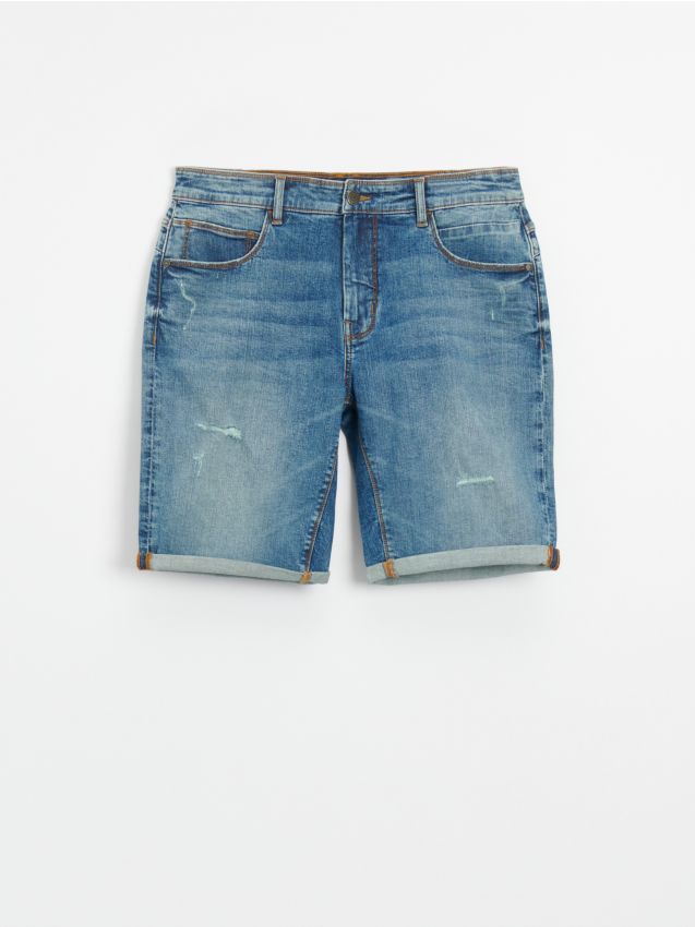 Kratke hlače od trapera - blue jeans - HOUSE