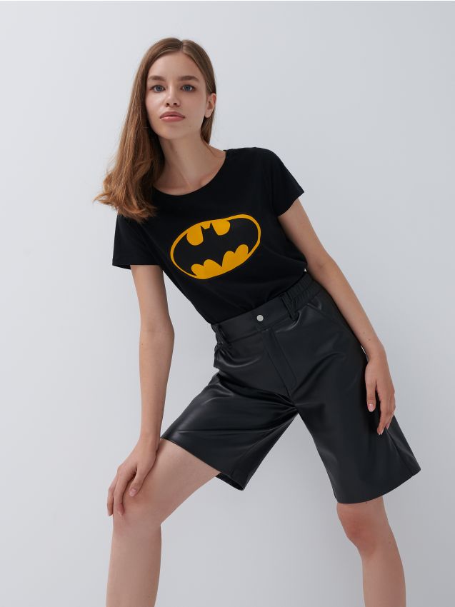 Majica kratkih rukava Batman - crno - 7489K-99X - HOUSE