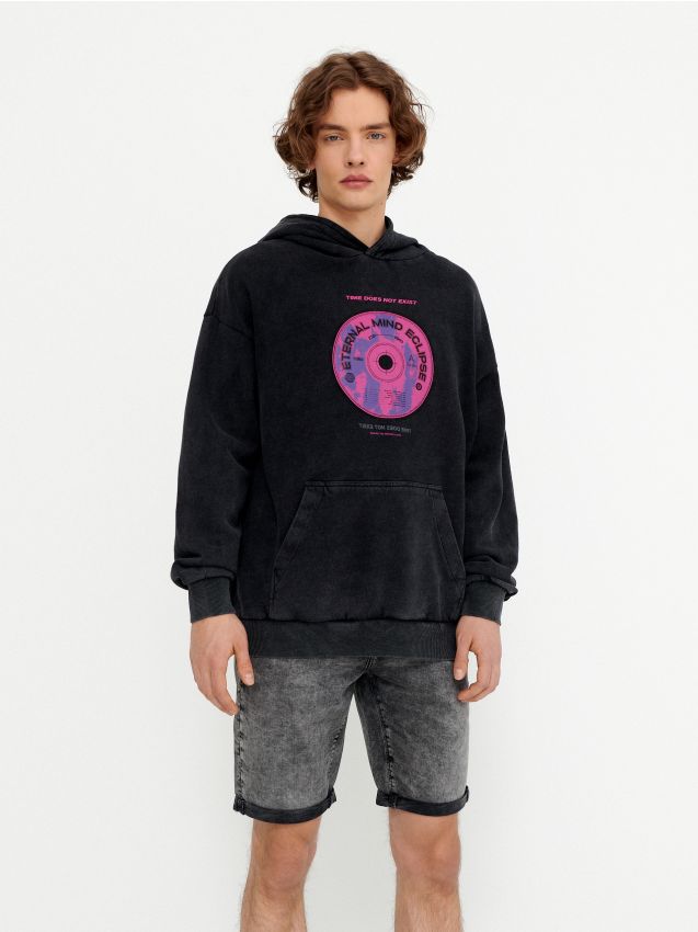 Худи - mid grey - 7507G-85X - HOUSE