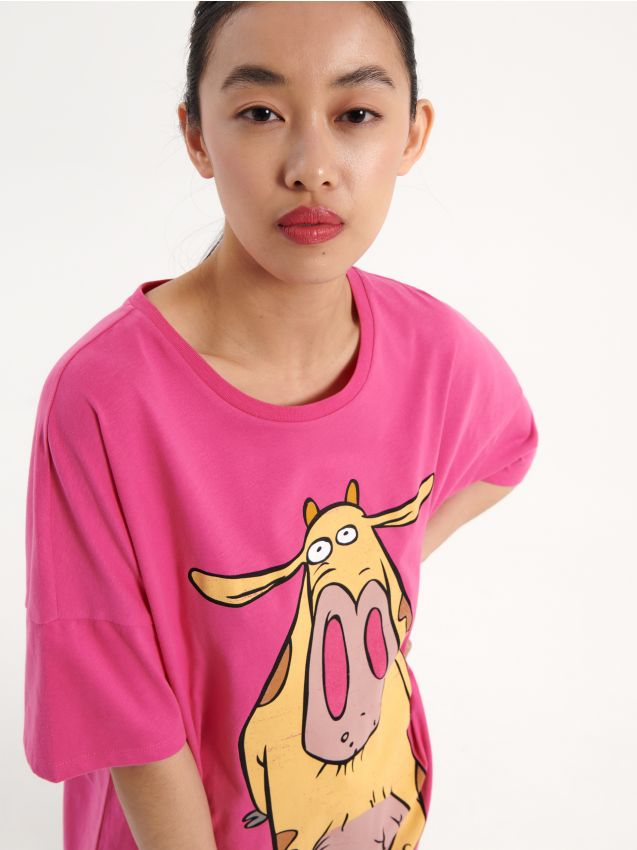 Póló Cartoon Network - hot pink - HOUSE