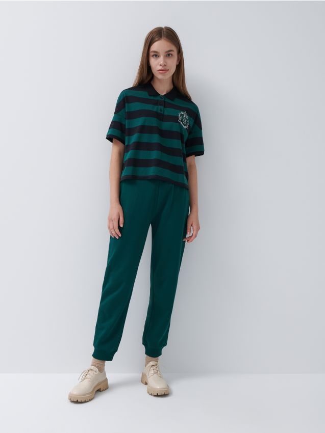 Majica Harry Potter - dark green - 7913I-79X - HOUSE